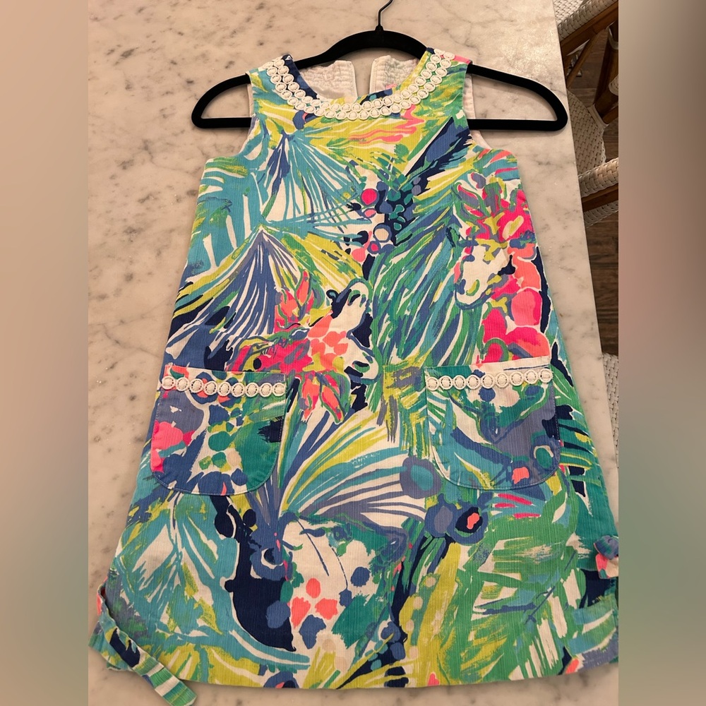 Lilly Pulitzer, Girls Sz 8 shift dress. EUC